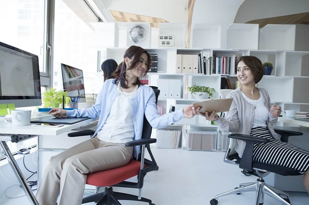 健康に働く社員のイメージ