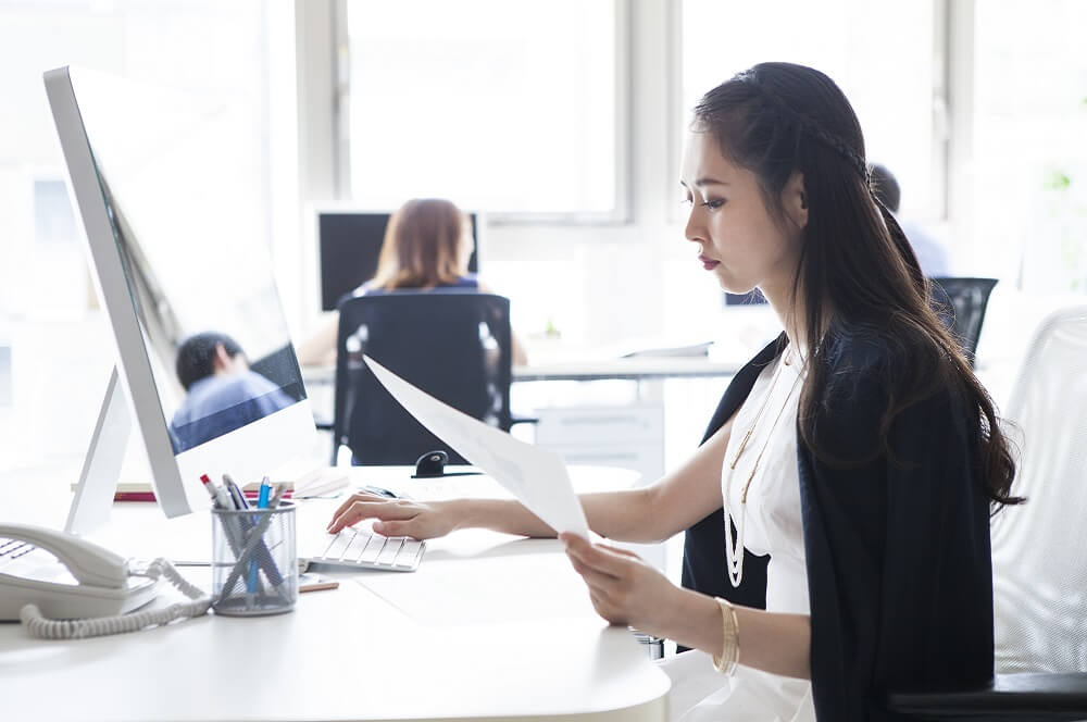 健康に働く社員のイメージ