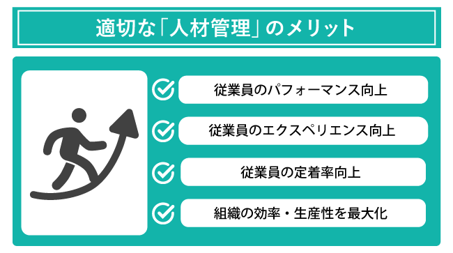 【図版】人材管理のメリット