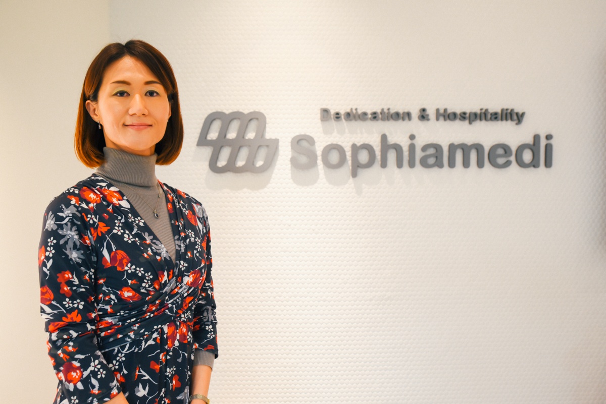 ソフィアメディ株式会社人事・総務部部長の宗梨恵子さん