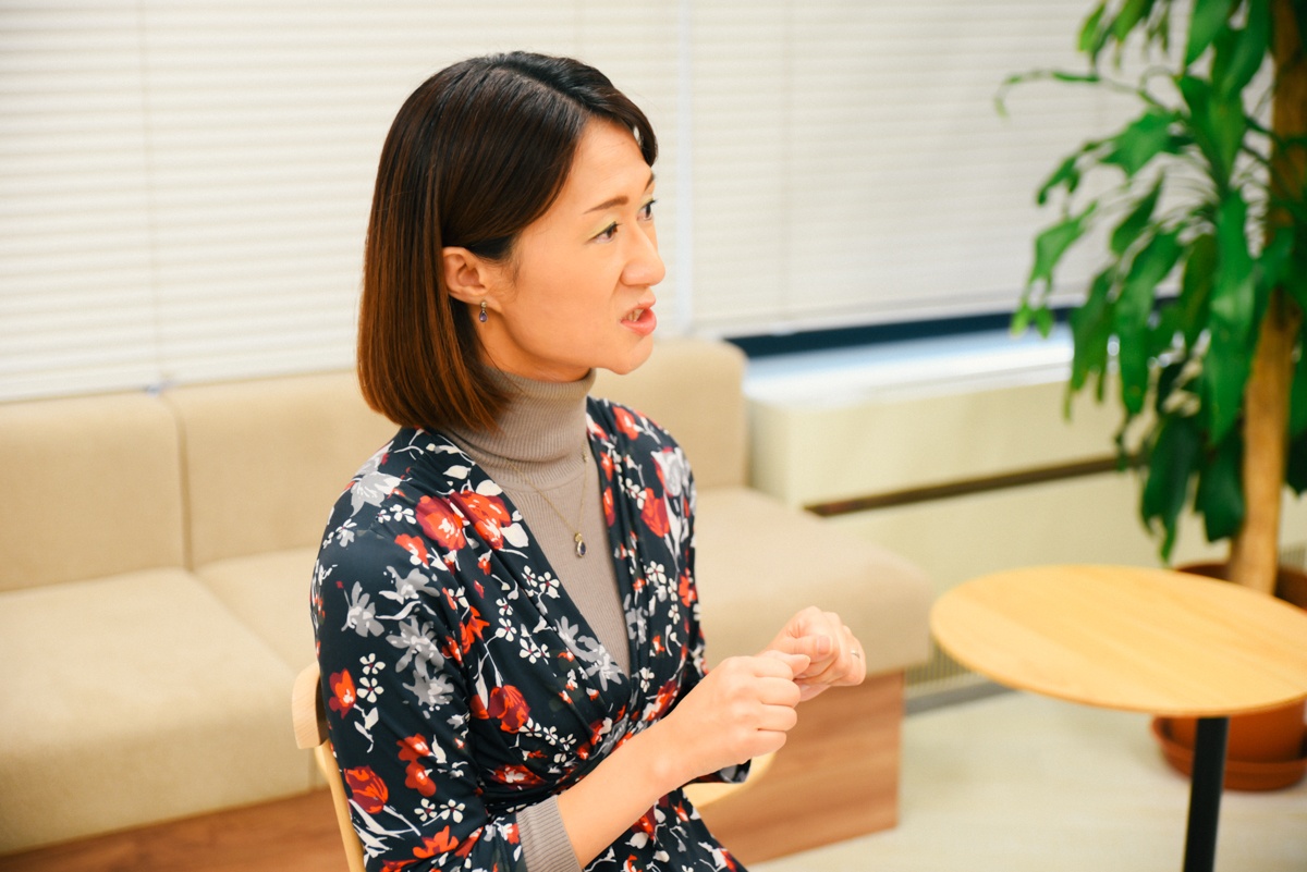 Geppoの運用の重要性について語る宗梨恵子さん