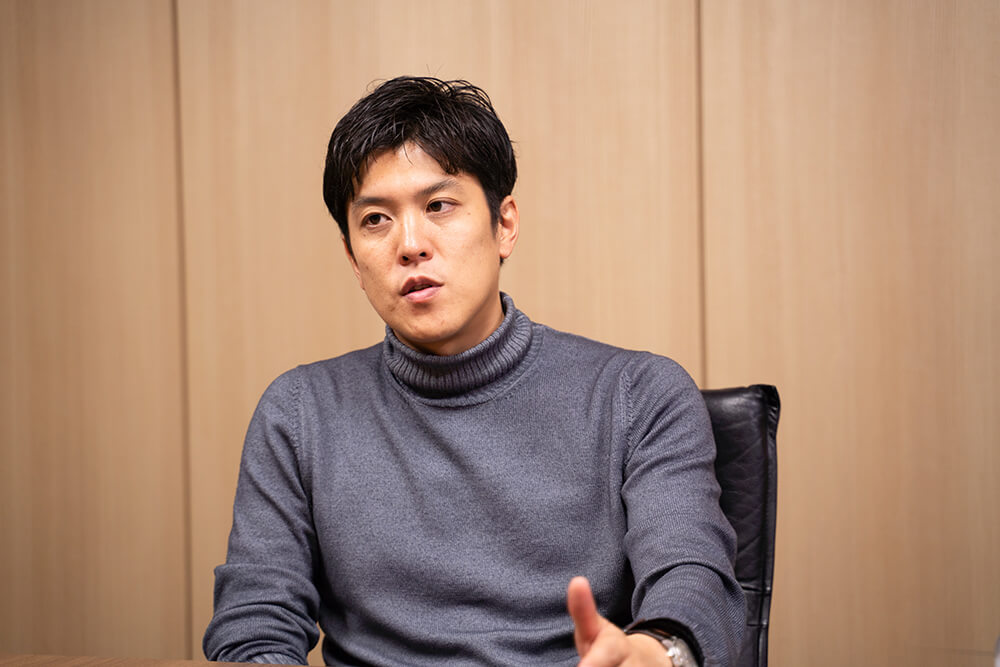 Geppo担当部長加々美氏の写真